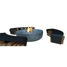 Create a social gathering point with an ethanol fire pit! Go Farer Aim Higher Let Your Inspiration Flow Free Fire Pit Table Fire Pit Fire Basket