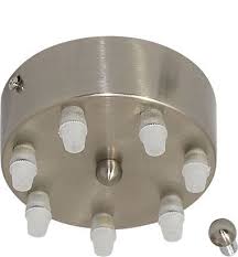 Shop ceiling light canopies & transformers at lumens.com. 7 Light Ceiling Canopy Kit Brushed Chrome Pendants Pendant Accessories New Zealand S Leading Online L Online Lighting Stores Ceiling Canopy Ceiling Lights