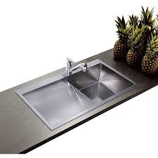 Evier Inox Aquasanita Luny 1 Grand Bac 1 Egouttoir Gauche In 2020 Home Decor Kitchen Decor