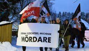 My brother suffered a lot because of me, though not my fault, added michnik. Szwecja Manifestacja Pod Domem Zbrodniarza Michnika
