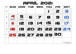Download or print this free 2021 calendar in pdf, word, or excel format. Free Printable April 2021 Calendar Calendar Printables 2021 Calendar Monthly Calendar Printable