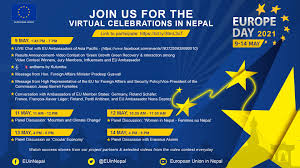 The new year starts from the middle of april in gregorian calendar the days of the months are known but in nepali calendar its not the case i.e bikram sambat nepali calendar is mostly used in nepal and india. Europe Day 2021 Nepal Dinas Luar Negeri Eropa