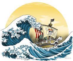 Going Merry By Hokusai By Oliviero