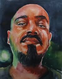 My latest artwork "Summer" watercolor and ink