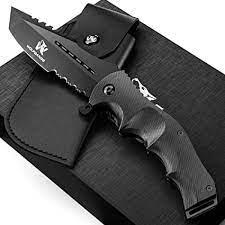Top verlängerungsmesser, taschenmesser, messer mit patent ,sammler. Wolfgangs Undique Einhand Messer Survival Messer Mit Multifunktions Klinge Outdoor Messer In Ansprechendem Design Schwarz Amazon De Sport Freizeit