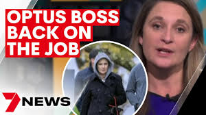 Optus CEO Kelly Bayer Rosmarin returns to record a video statement