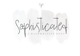Our handwritten fonts are an opportunity to address personal and loving issues. Sophisticated Handwritten Font Handwritten Fonts Fonts Design Fonts