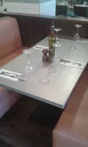 167 Natural Zinc Top Zinc Table Top Zinc Table Interior