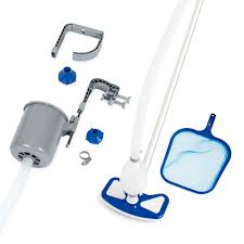 Bestway 58237 Universelles Pool Reinigungsset Mit Saugerkopf Und Skimmer