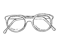 Search through 623,989 free printable colorings at getcolorings. Dough Round Glasses Coloring Page Coloringcrew Com
