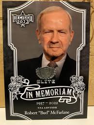 Robert "Bud" MacFarlane IM5 2022 Decision 2022 Elite In Memoriam