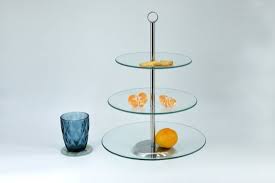 3 crystal liners, 2 tier stand, 3 silverplated forks. Wholesale 3 Tier Square Glass Cake Stand For Christmas Gift China Glass Dessert Stand And Glass Cake Stand Price Made In China Com