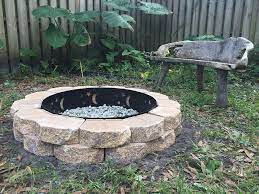 How to build a firepit. My 75 Diy Fire Pit Howchoo