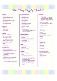 New Baby Supply Checklist Baby Supplies New Baby Products Baby Supplies Checklist