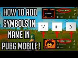 Pin On Symbols For Pubg Mobile
