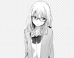 Anime is a popular animation and drawing style that originated in japan. Black And White Anime Monochrome Manga Drawing Anime White Face Png Pngegg