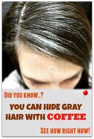 Mix half of the coffee with two to three tablespoons of coffee grounds (to thicken and darken the mixture). Account Suspended Grey Hair Coverage Coffee Hair Coffee Hair Color