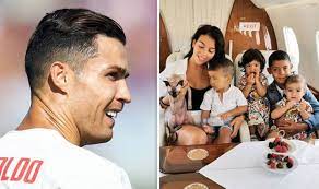 Cristiano ronaldo dos santos aveiro goih comm is a portuguese professional footballer who plays as a forward for serie a club juventus and c. Cristiano Ronaldo Children How Many Kids Does Ronaldo Have Adorable Family In Pictures Football Sport Express Co Uk