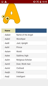 Learn about the missing letters. Kids Islamic Names Boys 2018 For Android Apk Download