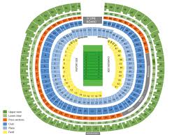 Qualcomm Stadium Seating Chart And Tickets