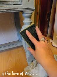 4 The Love Of Wood The Art Of Wet Distressing Tutorial Furniture Makeover Diy Painting Painted Furniture