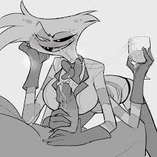 Rule34 - If it exists, there is porn of it  krekk0v, angel dust (hazbin  hotel)  2255372