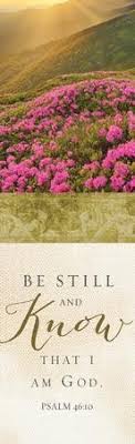 Let your moderation be known unto all men. Be Still And Know That I Am God Psalm 46 10 Kjv Bookmarks 25 Christianbook Com