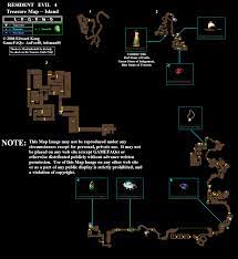 These can be collected and sold to the merchant. Resident Evil 4 Island Treasure Map Map For Pc By Infoman80 Gamefaqs