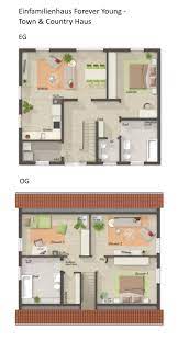 Bungalow grundrisse 5 zimmer mit garage. Einfamilienhaus Grundriss Rechteckig Mit Satteldach Architektur Dachausbau 5 Zimmer 130 Qm Erd Haus Grundriss Town Country Haus Grundriss Einfamilienhaus