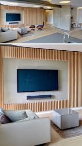 If you have a wide enough console, lamps are a perfect option and can bring balance and style to a space. 8 Tv Wall Design Ideas For Your Living Room