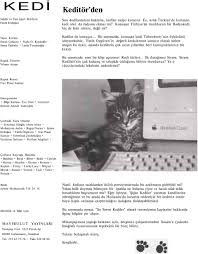 Kedi Haklari Bildirgesi Pdf Ucretsiz Indirin