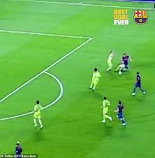 After the copa del rey final win, the blaugranes host the team from current form: Barcelona Fans Voted Lionel Messi S Goal Against Getafe As The Club S Greatest But He Disagrees Daily Mail Online