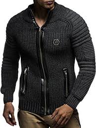 64 Leif Nelson Men S Knitted Jacket Cardigan Ln5175 Gr X16 Https Www Amazon Com Dp B01jemtqpy R Mens Fashion Cardigan Knitwear Men Mens Clothing Styles