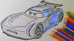 34+ jackson storm coloring pages for printing and coloring. How To Draw Gale Beaufort Jackson Storm Transporter Cars 3 Ø¯ÛŒØ¯Ø¦Ùˆ Dideo