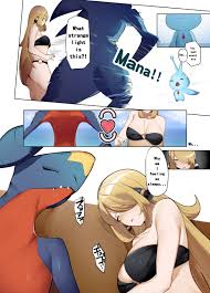 Rule34 - If it exists, there is porn of it  cynthia (pokemon), garchomp,  pokemon (creature)  5212241