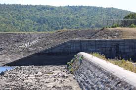 Dep Workers Repoint Massive Stones On Merriman Dam Spillway In Ulster County