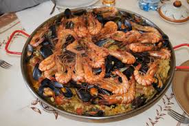 Recette Paella Aux Gambas Et Aux Calamars En Video Recette Paella Paella Recette Calamar