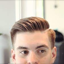 However, this haircut is really versatile and can go with a varying length on top, an undercut, a fade, or a hard part line. Clean Professional Combover Look Done Our Owner Ha5ooni Gq Hair Fade Menshair Barbershopcon Professional Hairstyles For Men Faded Hair Men Haircut Styles