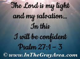 My Word For 2019 Psalm 27 1 3 In This I Will Be Confident Psalms Psalm 27 Words