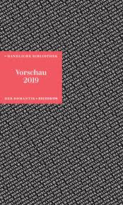 31 julai 2016 ucapan dari yb dato' hoh hee lee selaku penaung cccp fc #cccpeuro2016 #cccpturn25. Secession Verlag Vorschau Handliche Bibliothek Der Romantik By Secession Verlag Fur Literatur Issuu