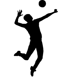 Man Volleyball Silhouette Volleyball Silhouette Silhouette Silhouette Man