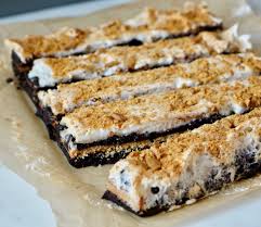 S Mores Brownies Lala Lunchbox In 2020 Brownie Recipes Graham Cracker Flavor Homemade Marshmallow Fluff