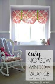 Jeans work very well for this, especially for a teen's room. The Easiest No Sew Window Valence Ever