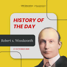 History of the day (October 17, 2023) Robert Sessions Woodworth was an  American psychologist who made significant contributions to the fields of  experimental psychology, dynamic psychology, and personality psychology.  #psychology #psychologist ...