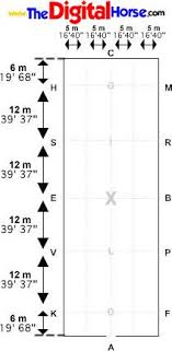 All the arenas are available in 20m x 60m, 20m x 40m, training arenas and multiple driving arenas. Dressage Arena Measurements And Letter Placement Repinned With Thanks By Dressagewaikato Co Nz Dressage Horses Dressage Arena Dressage