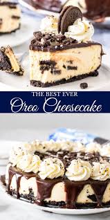 Oreo Cheesecake Recipe In 2020 Cheesecake Recipes Baking Sweet Cream Cheese Recipes