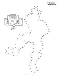 Fortnite Dot To Dot Take The L Dot Worksheets Worksheets For Kids Fun Worksheets For Kids