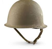 French M51 Steel Pot Helmet with Liner, French Military Surplus