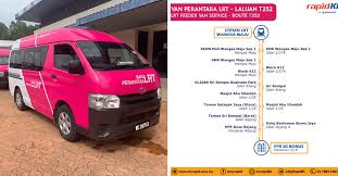 Hyd hotel wangsa maju ⭐ , malaysia, kuala lumpur, 3, jalan wangsa delima 5: Spot This Hot Pink Lrt Feeder Van From Rapidkl That S Exclusively In Wangsa Maju Kl Kl Foodie