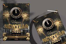 If you are building a collection of mockup tools for your. Happy 2020 New Years Free Psd Flyer Template Studioflyers Com